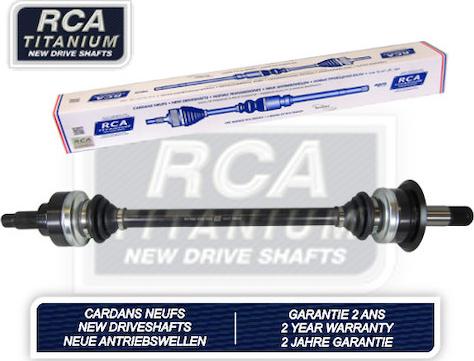 RCA France BM702N - Приводний вал autocars.com.ua