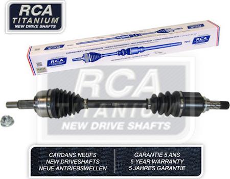 RCA France DA700N - Приводний вал autocars.com.ua