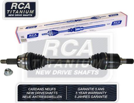 RCA France KI701N - Приводний вал autocars.com.ua