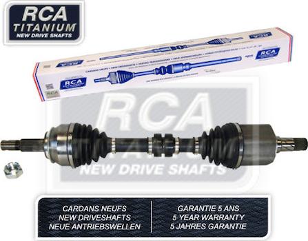 RCA France NI770N - Приводний вал autocars.com.ua