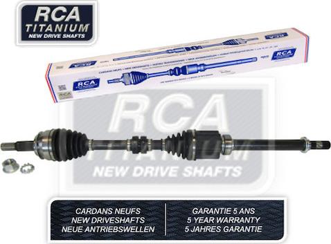 RCA France NI947N - Приводний вал autocars.com.ua