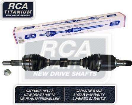 RCA France NI954N - Приводний вал autocars.com.ua