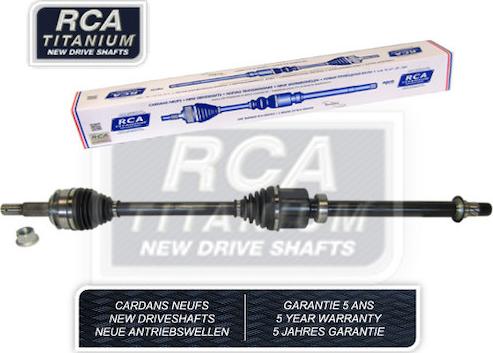 RCA France NI956N - Приводний вал autocars.com.ua