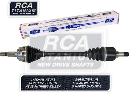 RCA France P650N - Приводний вал autocars.com.ua