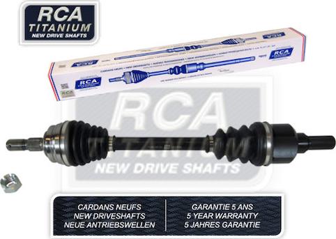 RCA France P978N - Приводний вал autocars.com.ua