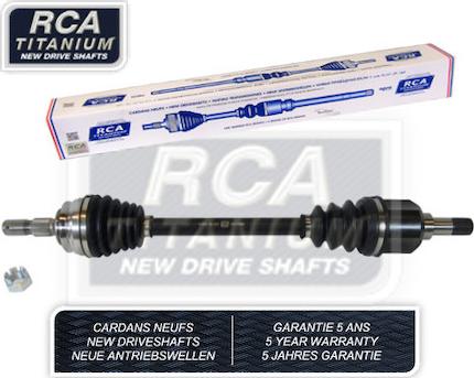 RCA France P981N - Приводний вал autocars.com.ua