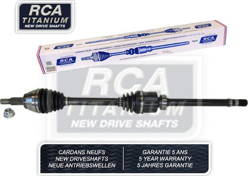 RCA France R765N - Приводний вал autocars.com.ua