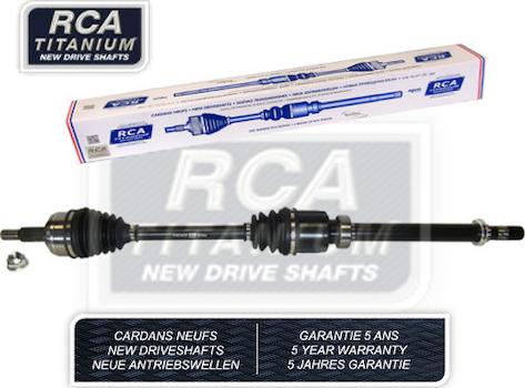 RCA France R766N - Приводний вал autocars.com.ua