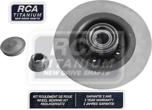 RCA France RCABK10 - Гальмівний диск autocars.com.ua