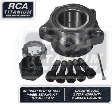 RCA France RCAK1086 - Комплект підшипника маточини колеса autocars.com.ua