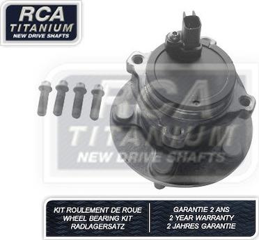 RCA France RCAK1090 - Комплект підшипника маточини колеса autocars.com.ua