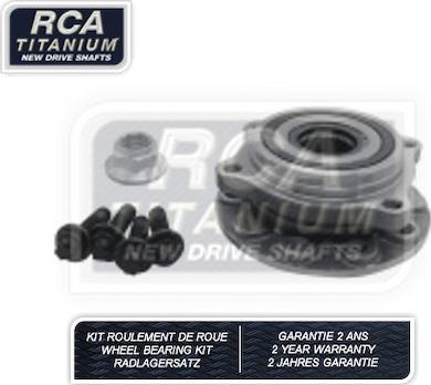 RCA France RCAK1100 - Комплект підшипника маточини колеса autocars.com.ua