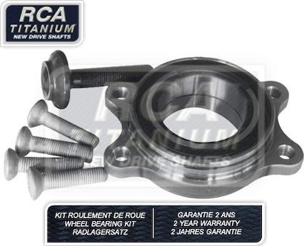 RCA France RCAK1136 - Комплект підшипника маточини колеса autocars.com.ua