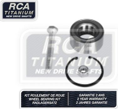 RCA France RCAK1168 - Комплект подшипника ступицы колеса autodnr.net