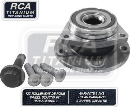 RCA France RCAK1217 - Комплект підшипника маточини колеса autocars.com.ua