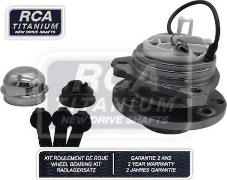 RCA France RCAK1244 - Комплект підшипника маточини колеса autocars.com.ua