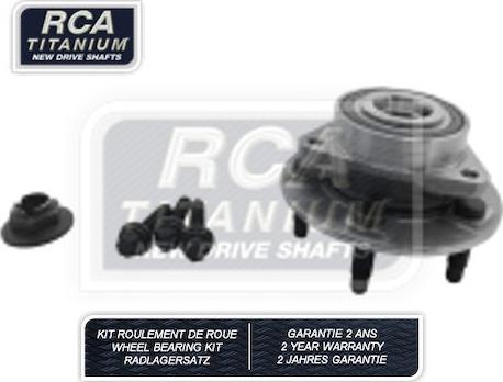 RCA France RCAK1245 - Комплект підшипника маточини колеса autocars.com.ua