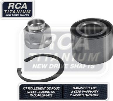RCA France RCAK1273 - Комплект підшипника маточини колеса autocars.com.ua