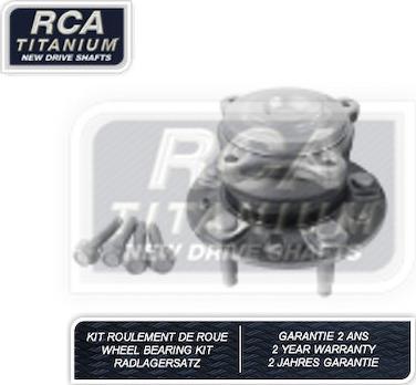 RCA France RCAK1283 - Комплект подшипника ступицы колеса autodnr.net