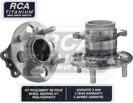 RCA France RCAK1300 - Комплект підшипника маточини колеса autocars.com.ua
