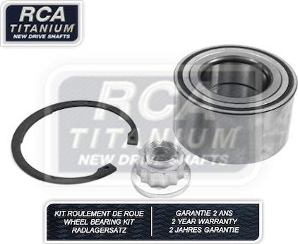 RCA France RCAK1313 - Комплект підшипника маточини колеса autocars.com.ua
