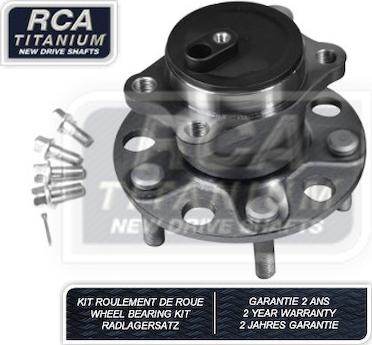 RCA France RCAK1354 - Комплект підшипника маточини колеса autocars.com.ua