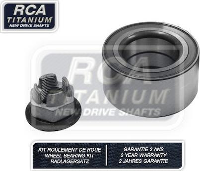 RCA France RCAK1404 - Комплект підшипника маточини колеса autocars.com.ua