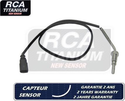 RCA France RCAT02 - Датчик, температура вихлопних газів autocars.com.ua