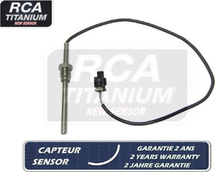 RCA France RCAT12 - Датчик, температура вихлопних газів autocars.com.ua