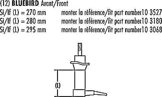 Record France 103068 - Амортизатор avtokuzovplus.com.ua