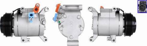 RE-EX 505-01077 - Компресор, кондиціонер autocars.com.ua