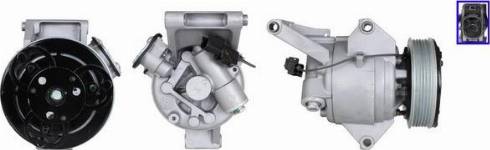 RE-EX 505-01152 - Компресор, кондиціонер autocars.com.ua