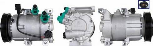 RE-EX 505-01248 - Компресор, кондиціонер autocars.com.ua