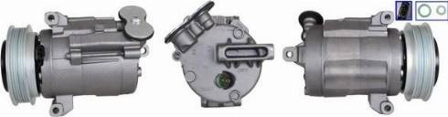 RE-EX 505-01284 - Компресор, кондиціонер autocars.com.ua