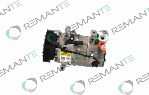 REMANTE 005-001-000067R - Компресор, кондиціонер autocars.com.ua