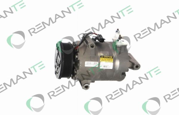 REMANTE 005-001-000146R - Компресор, кондиціонер autocars.com.ua