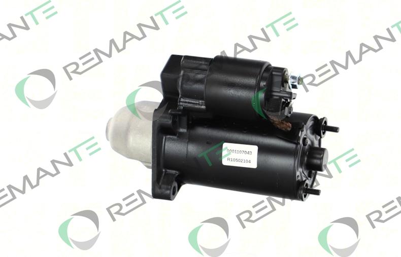 REMANTE 011-001-000021R - Стартер autocars.com.ua