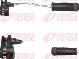 Remsa 001043 - Сигнализатор, износ тормозных колодок autodnr.net
