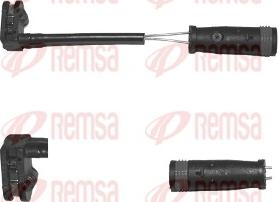 Remsa 001076 - Сигнализатор, износ тормозных колодок autodnr.net