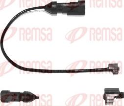 Remsa 001094 - Сигнализатор, износ тормозных колодок autodnr.net