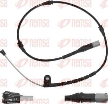 Remsa 001116 - Сигнализатор, износ тормозных колодок autodnr.net