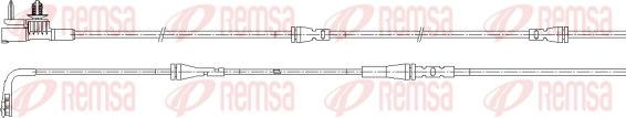 Remsa 001169 - Сигнализатор, износ тормозных колодок autodnr.net