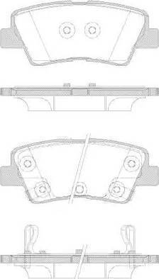 Parts-Mall PKA-E39 - Гальмівні колодки, дискові гальма autocars.com.ua