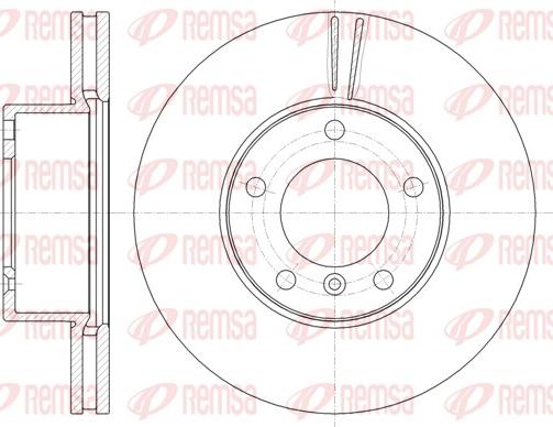 BENDIX 521568 - Гальмівний диск autocars.com.ua