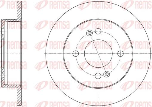 Kavo Parts BR-3279-C - Гальмівний диск autocars.com.ua