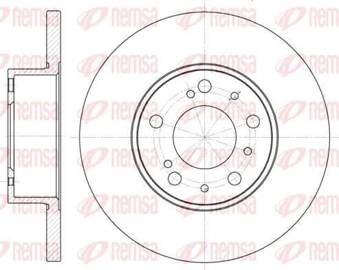 BENDIX 561339 - Тормозной диск avtokuzovplus.com.ua