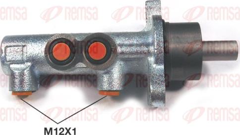 Remsa C1022.65 - Головний гальмівний циліндр autocars.com.ua