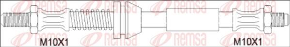 Remsa G1900.09 - Гальмівний шланг autocars.com.ua