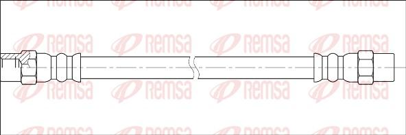 Remsa G1900.30 - Тормозной шланг autodnr.net