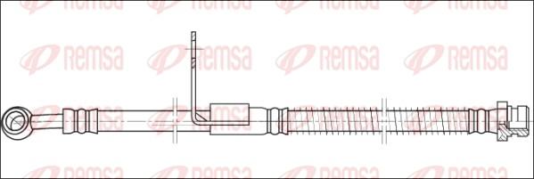 Remsa G1904.45 - Тормозной шланг avtokuzovplus.com.ua